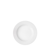 Pure White Wide Rim Plate 17cm (6.75") 