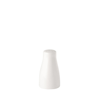 Pure White Pepper Pot 3.3" 8.5cm