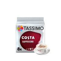 Tassimo Pods Costa Cappuccino Coffee (8pods)
