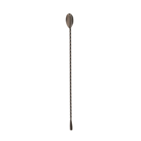 Gun MetalTeardrop Bar Spoon 35cm