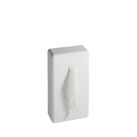 Tissue Dispenser Rectangular White