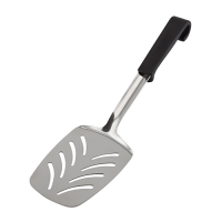 Slotted Turner/Slice - Buffet - S/S & Black Handle