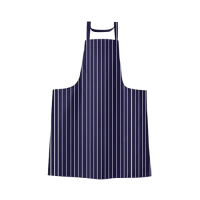 Bib Apron Butcher's Stripe Navy/White