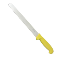 Roast Slicer Serrated Knife 10" Yellow