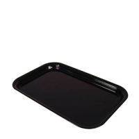 Black SAN Essential Platter Tray 350x225x25mm