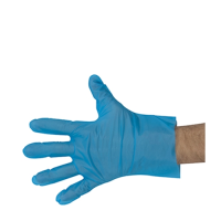  Stretch 2 Fit Gloves Hypoallergenic  Blue - Large