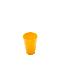 Polycarbonate Fluted Tumbler Yellow 20cl