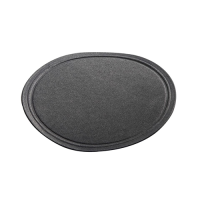 Round Edge Coaster 90mm Black