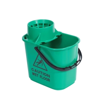 15ltr Professional Bucket & Wringer Green 