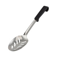 Slotted Spoon - Buffet - S/S & Black Handle