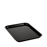 Black SAN Essential Platter Tray 400x300x25mm