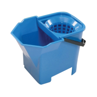 8 Ltr Bucket+wringer/handleBlue- (Bulldog)