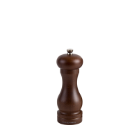 Dark Wood Capstan Salt Mill 6.5" 165mm