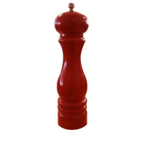 Capstan Salt Mill in Red Gloss Finish 20cm 8.5"