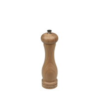 Beech Capstan Pepper Mill 8" 20cm