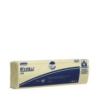 Wypall X80 Folded Cleaning Cloths Yellow