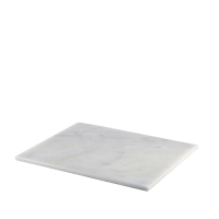 White Marble Platter GN 1/2 32x26cm