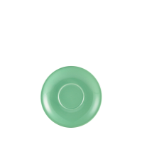 Genware 12cm Saucer Green