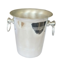 Aluminium Wine Bucket With Ring Handles