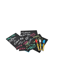 Chalk Board Price Tags A7+1 White Chalkmarker pk20