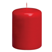 Pillar/Church Candle Red 80x60mm