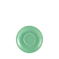 Genware 13.5cm Saucer Green