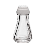 Glass Pepper Pot with Plastic Lid