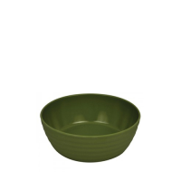 Green Melamine Ripple Low Bowl -1.3Ltr