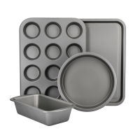 4-Piece Carbon Steel non-Stick Bakeware Set