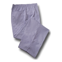 Chef Trouser Gingham Blue 31"Leg/36-38" Waist