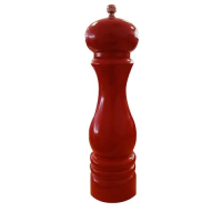 Capstan Pepper Mill in Red Gloss Finish 20cm 8.5"