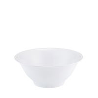 White Melamine Valencia Bowl 245x105mm 2.5kg