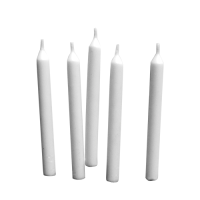 Cake Candles White Birthday