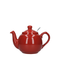 Lon Pot Farmhouse Small Teapot/Infuser Red 2 cup