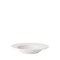 Pure White Rimmed Soup Bowl 22.5cm (9") 