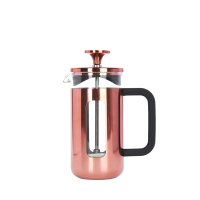 La Cafeti?re Pisa Glass with S/S Frame 3cup Copper