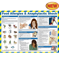 Anaphylactic Shock & Food Allergy Poster 59x42cm