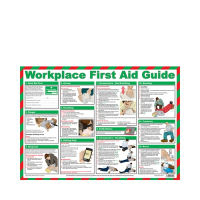 Work Place First Aid Guide Poster 420x590mm