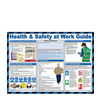 Health & Safety at Work Guide Poster 420 x 590mm