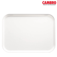 Rectangular Fibreglass Tray 14x18" White