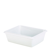 Ceramic Gastronorm 1/2 60mm Deep White