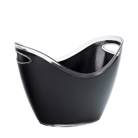 Champagne/Wine Bucket Black Small 10.5" (27cm)