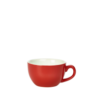 Genware Bowl Shaped Cup 25cl 8.75oz Red