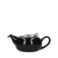 Lon Pot Pebble Small Tpot/Infuser Gloss Black 2cup