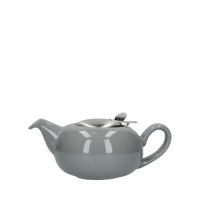 London Pottery Pebble Teapot Gloss Lt Grey 2 cup