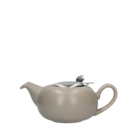 London Pottery Pebble Teapot, Matt Putty 2 cup