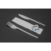 Plastic 5 in 1 Cutlery Meal Pack