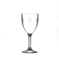 Elite Premium Polycarb Wine Glass 9oz CE 175ml