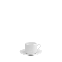 Glacier Bone China Espresso Saucer 11.5cm (4.5")