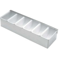 6 Insert Garnish Dispenser 14x45.5cm 5.5x18"